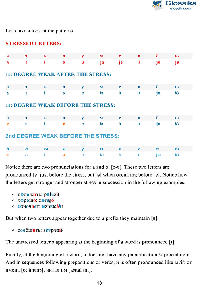 Glossika Guide to Russian Pronunciation & Grammar-2 Glossika Guide to Russian Pronunciation & Grammar-2
